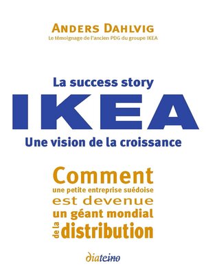 cover image of La Success Story IKEA. Une vision de la croissance--Comment une petite entreprise suédoise est deve